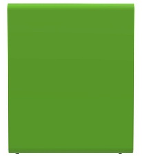 Kôš na triedený odpad - farebné sklo, Rossignol Cubatri, 55884, 65 L, uzamykateľný, zelený - 2