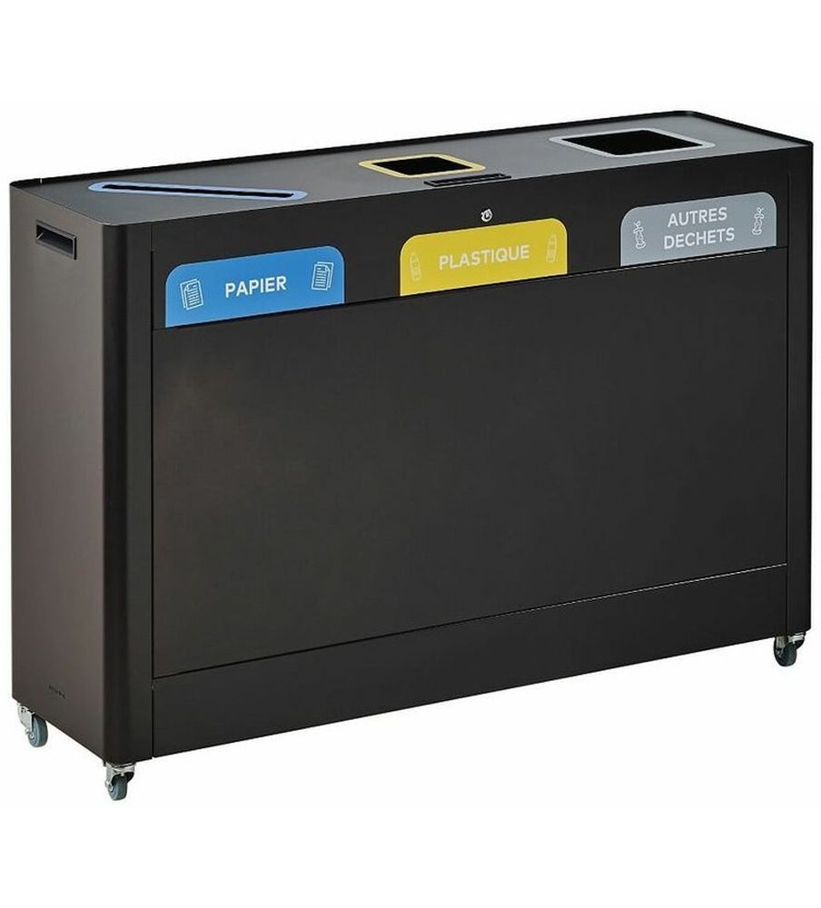 Kôš na triedený odpad, Rossignol Trimouv 55451, 3x60 L
