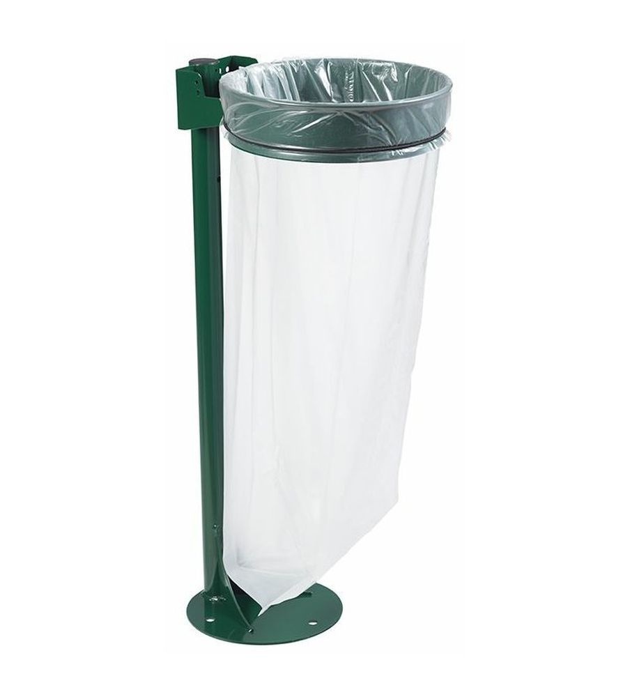 Vonkajší stojan na vrece na odpad Rossignol Ecollecto Essentiel 57319 110 L, zelený