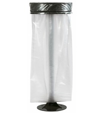 Vonkajší stojan na vrece na odpad Rossignol Ecollecto Essentiel 57765, 110 L, mangán šedý - 1