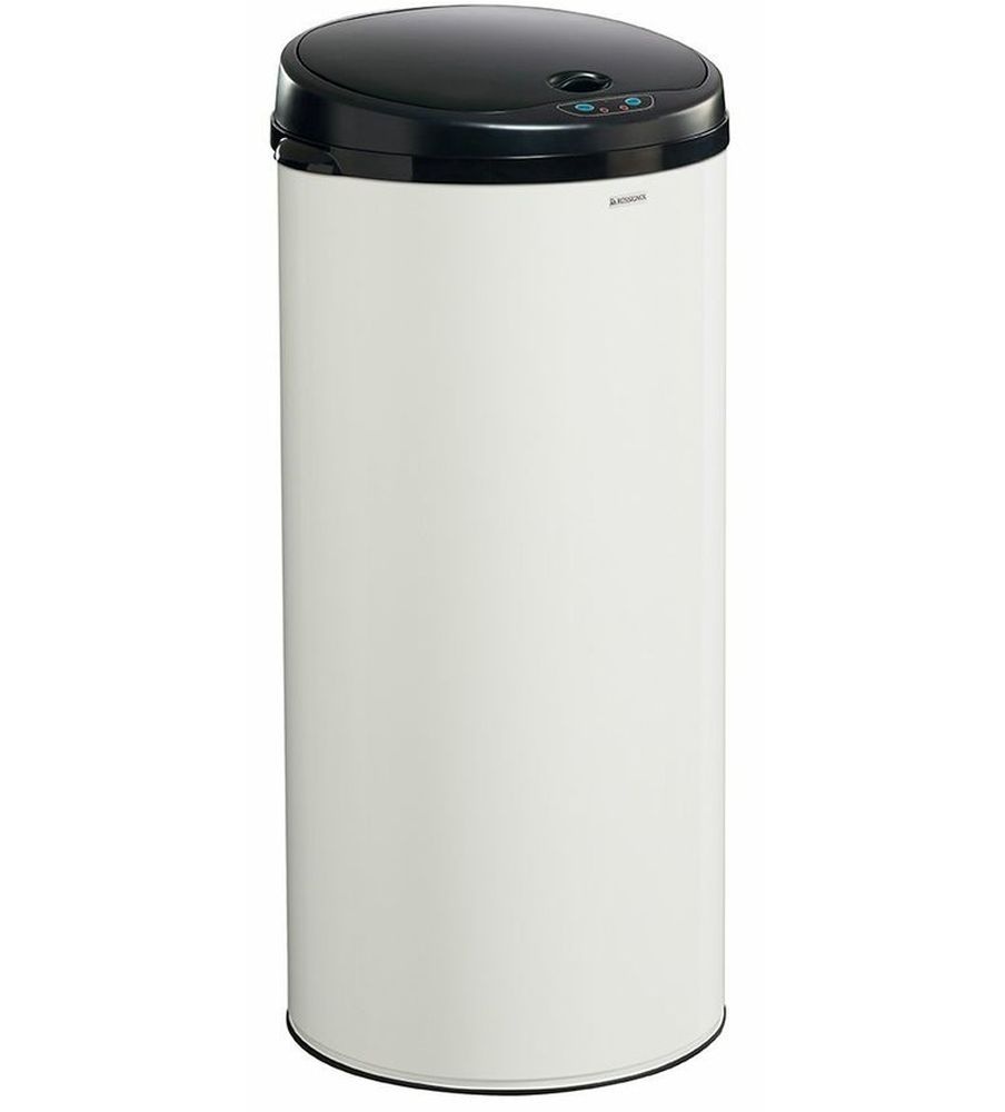 Bezdotykový odpadkový kôš Rossignol Sensitive Plus, 93560, 45 L, biely, RAL 9016