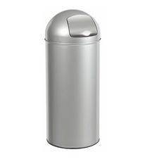 Odpadkový kôš Rossignol Push 59793, 45 L, šedý, RAL 9006