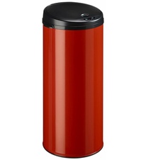 Bezdotykový odpadkový kôš Rossignol Sensitive Plus 93572, 45 L, červený, RAL 3020