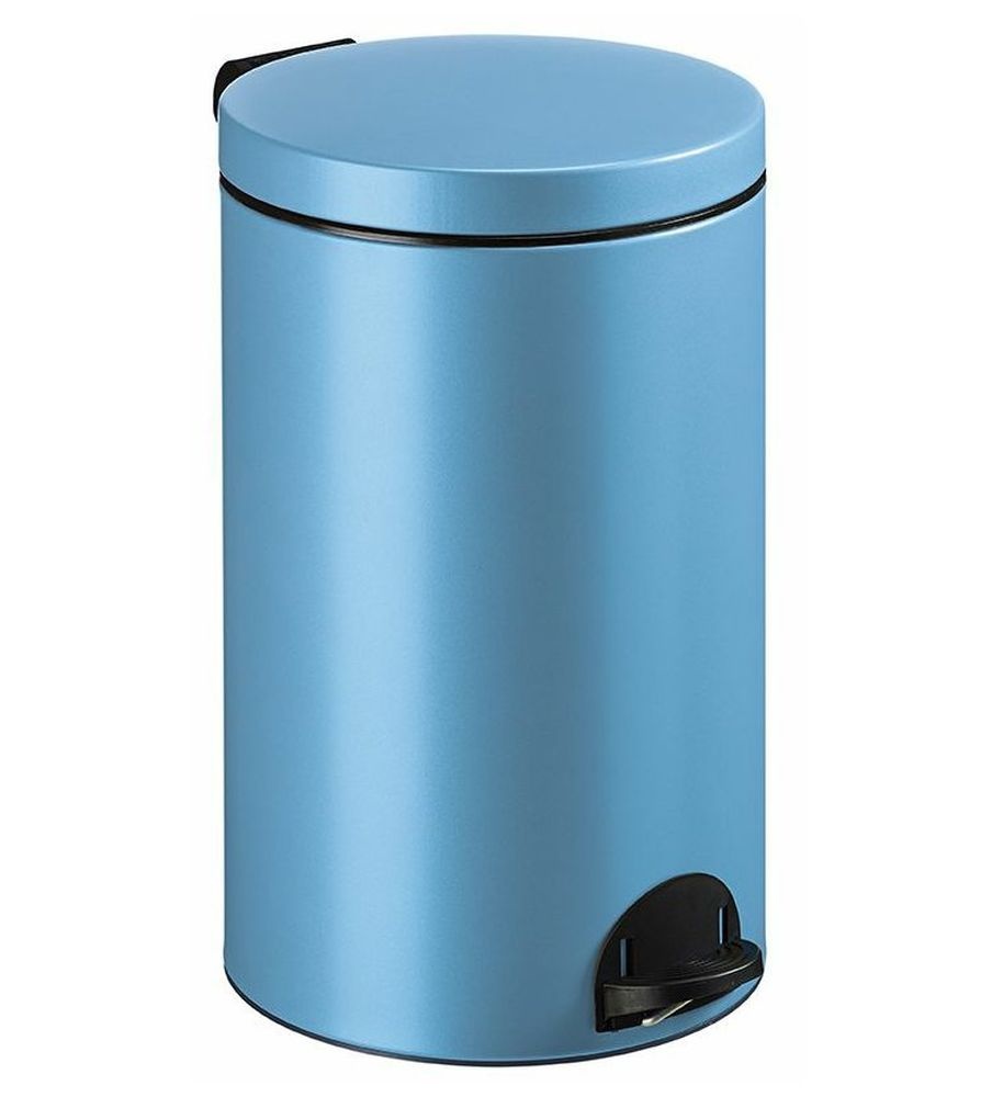 Pedálový odpadkový kôš Rossignol Sanelia 90334, 20 L, modrý, RAL 5024