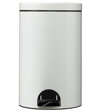 Pedálový odpadkový kôš Rossignol Sanelia 90361, 20 L, biely,