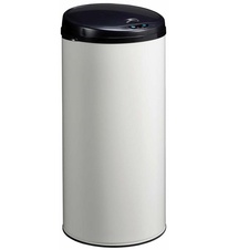 Bezdotykový odpadkový kôš Rossignol Sensitive Basic 93610, 45 L, biely, RAL 9016