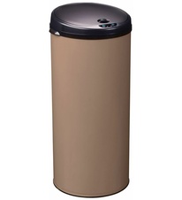 Bezdotykový odpadkový kôš Rossignol Sensitive Basic 93624, 45 L, hnedý, RAL 1019