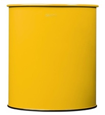 Odpadkový kôš Rossignol Appy 50156, 30 L, oceľový, žltý, RAL 1012 - 1