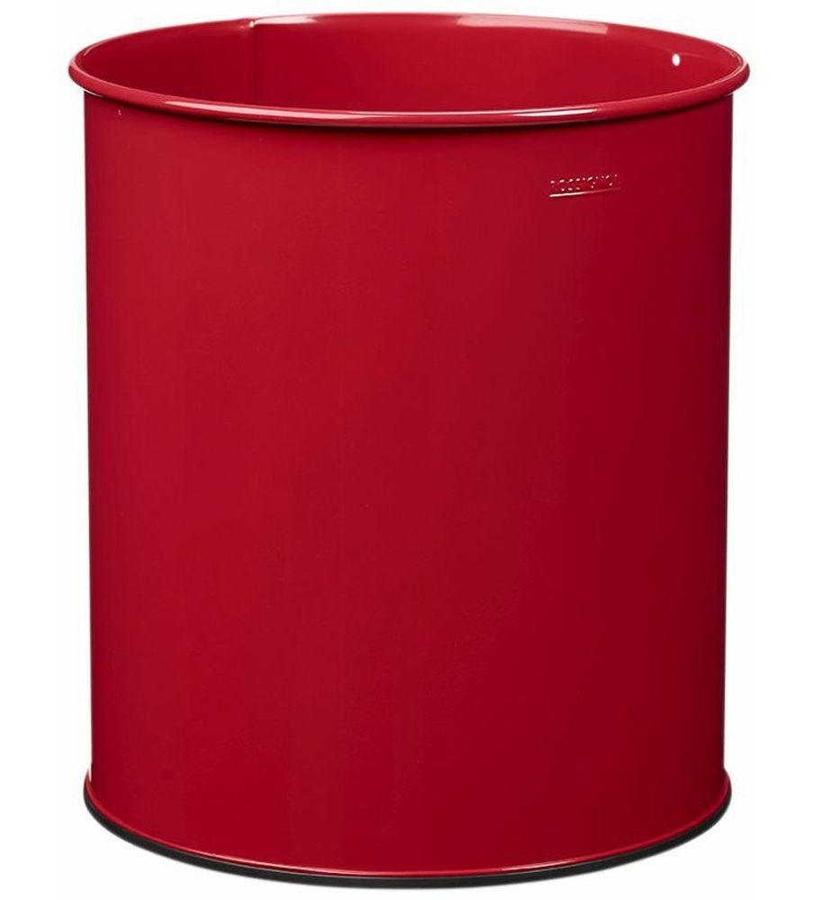 Odpadkový kôš Rossignol Appy 50159, 30 L, oceľový, červený, RAL 3027