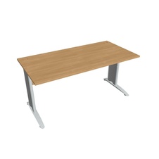 HOBIS kancelársky stôl pracovný rovný - CS 1600, dub