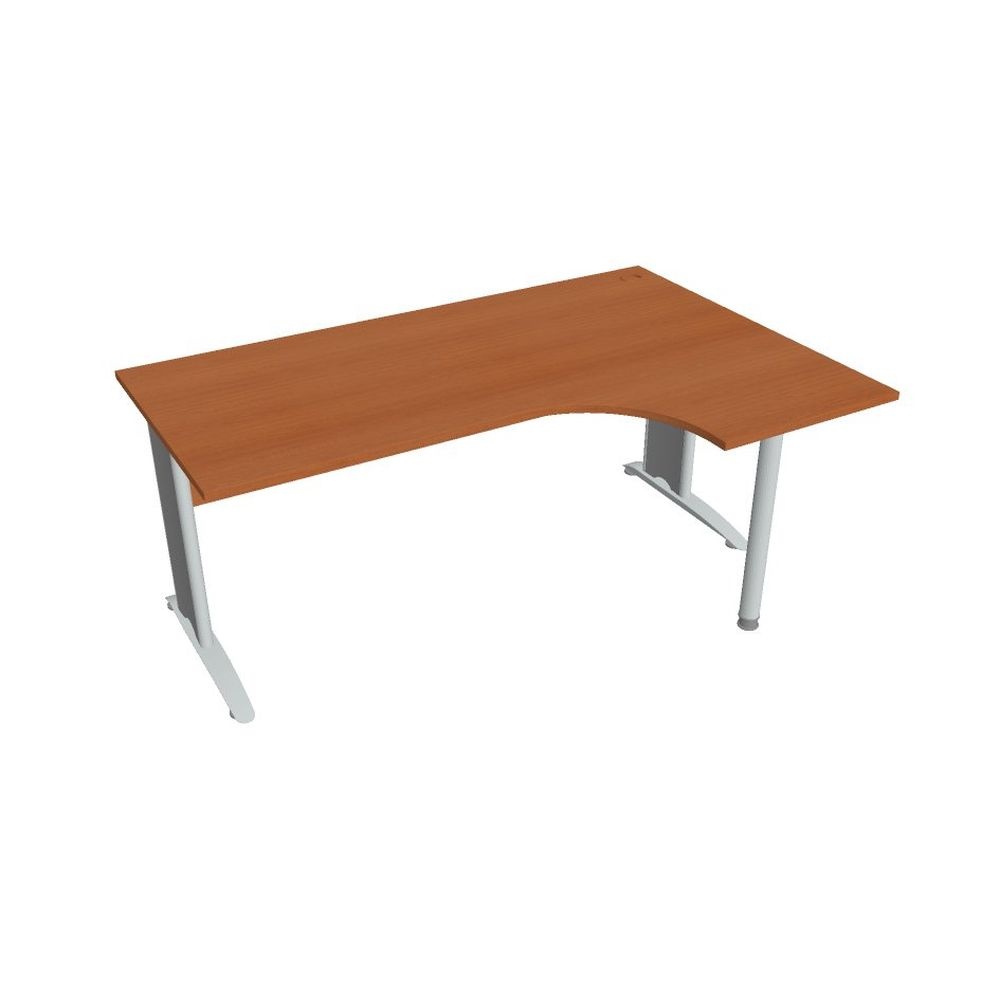 Kancelársky stôl pracovný, ľavé prevedenie - CE 1800 60 L, čerešňa