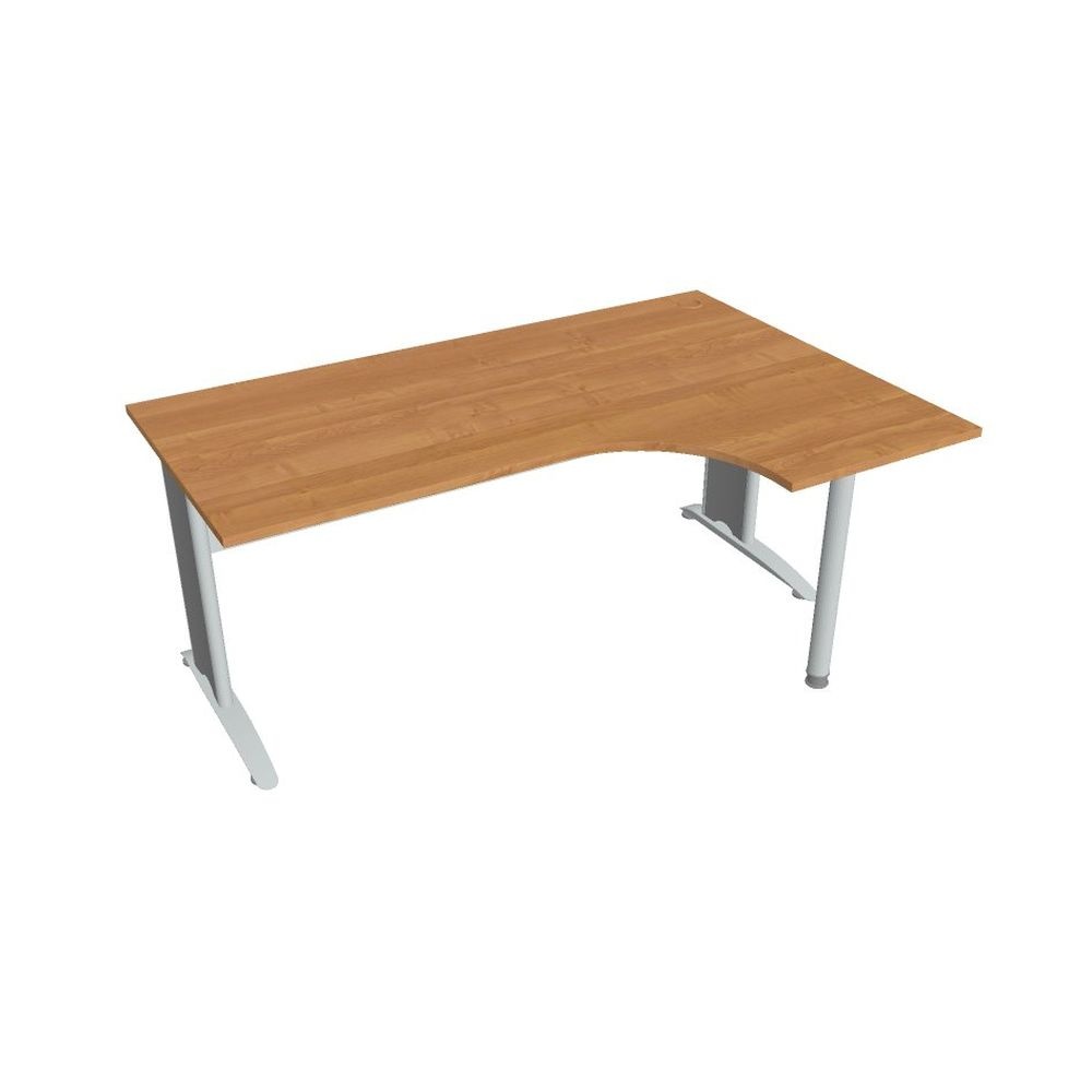 Kancelársky stôl pracovný, ľavé prevedenie - CE 1800 60 L, jelša