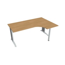 Kancelársky stôl pracovný, ľavé prevedenie - CE 1800 60 L, dub