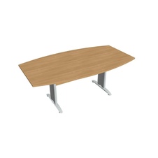 HOBIS kancelársky stôl jednací tvarový - CJ 200, dub