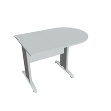 HOBIS prídavný stôl jednací oblúk - CP 1200 1, šedá