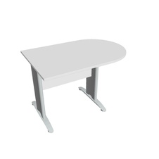 HOBIS prídavný stôl jednací oblúk - CP 1200 1, biela