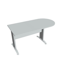 HOBIS prídavný stôl jednací oblúk - CP 1600 1, šedá