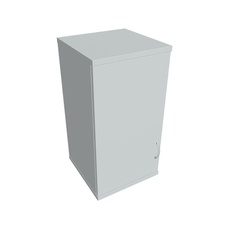 HOBIS skriňa policová dverová horná - S 2 40 01 L H, šedá