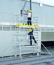 ZARGES lešenie MultiTower S-PLUS 1T, výška 7,65 m a dĺžka základne 2,5 m - 3