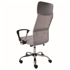 Kancelárska stolička MEDEA, farba šedá, 1+1 ZADARMO - 2