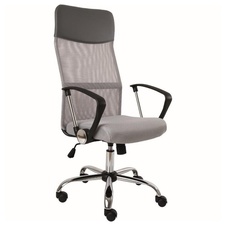 Kancelárska stolička MEDEA, farba šedá, 1+1 ZADARMO - 3
