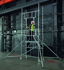 ZARGES sklapovacie lešenie PaxTower S-PLUS 1T, výška 4,65 m - 5