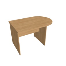 HOBIS prídavný stôl jednací oblúk - GP 1200 1, dub