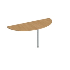 HOBIS prídavný stôl zakončovací oblúk - GP 160, dub