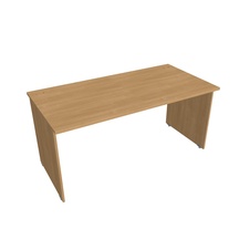 HOBIS pracovný stôl rovný - GS 1600, dub