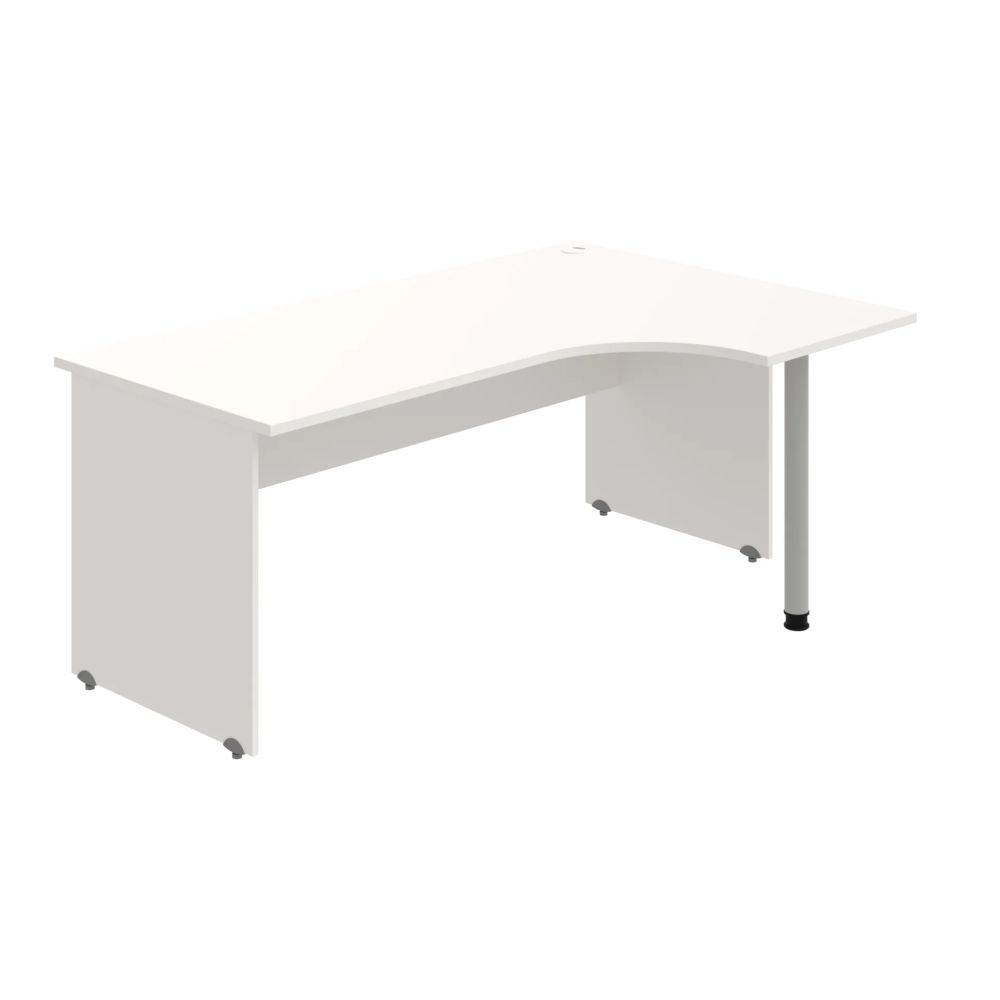 HOBIS stôl pracovný, zostava ľavá - GE 1800 60 L, biela