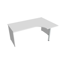 HOBIS stôl pracovný, zostava ľavá - GE 1800 60 L, biela