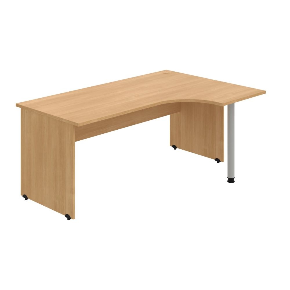 HOBIS stôl pracovný, zostava ľavá - GE 1800 60 L, dub
