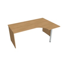 HOBIS stôl pracovný, zostava ľavá - GE 1800 60 L, dub
