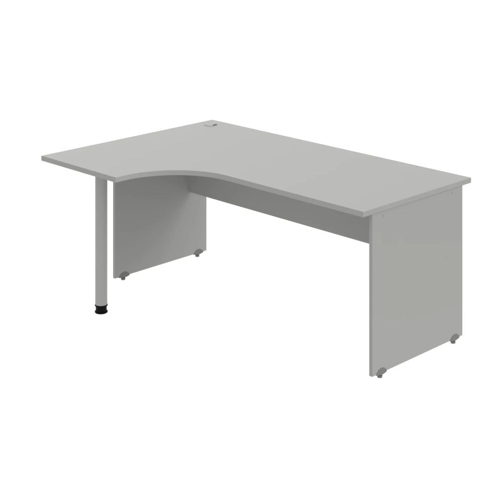 HOBIS stôl pracovný, zostava pravá - GE 1800 60 P, šedá