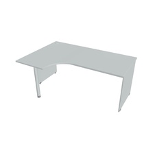 HOBIS stôl pracovný, zostava pravá - GE 1800 60 P, šedá