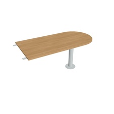 HOBIS prídavný stôl jednací oblúk - GP 1600 3, dub