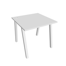 HOBIS kancelársky stôl rovný - US A 800, biela - 2