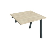HOBIS prídavný kancelársky stôl rovný - US A 800 R, agát - 1