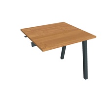 HOBIS prídavný kancelársky stôl rovný - US A 800 R, jelša - 1