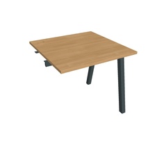 HOBIS prídavný kancelársky stôl rovný - US A 800 R, dub - 1