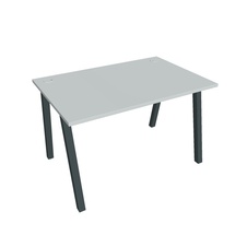 HOBIS kancelársky stôl rovný - US A 1200, šedá - 1