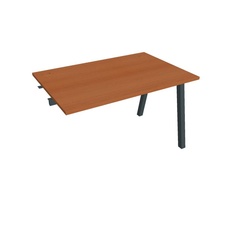 HOBIS prídavný kancelársky stôl rovný - US A 1200 R, čerešňa - 1