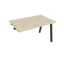 HOBIS prídavný kancelársky stôl rovný - US A 1200 R, agát - 1