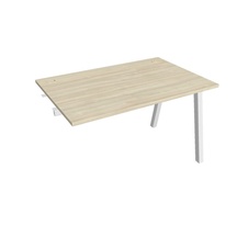 HOBIS prídavný kancelársky stôl rovný - US A 1200 R, agát - 2