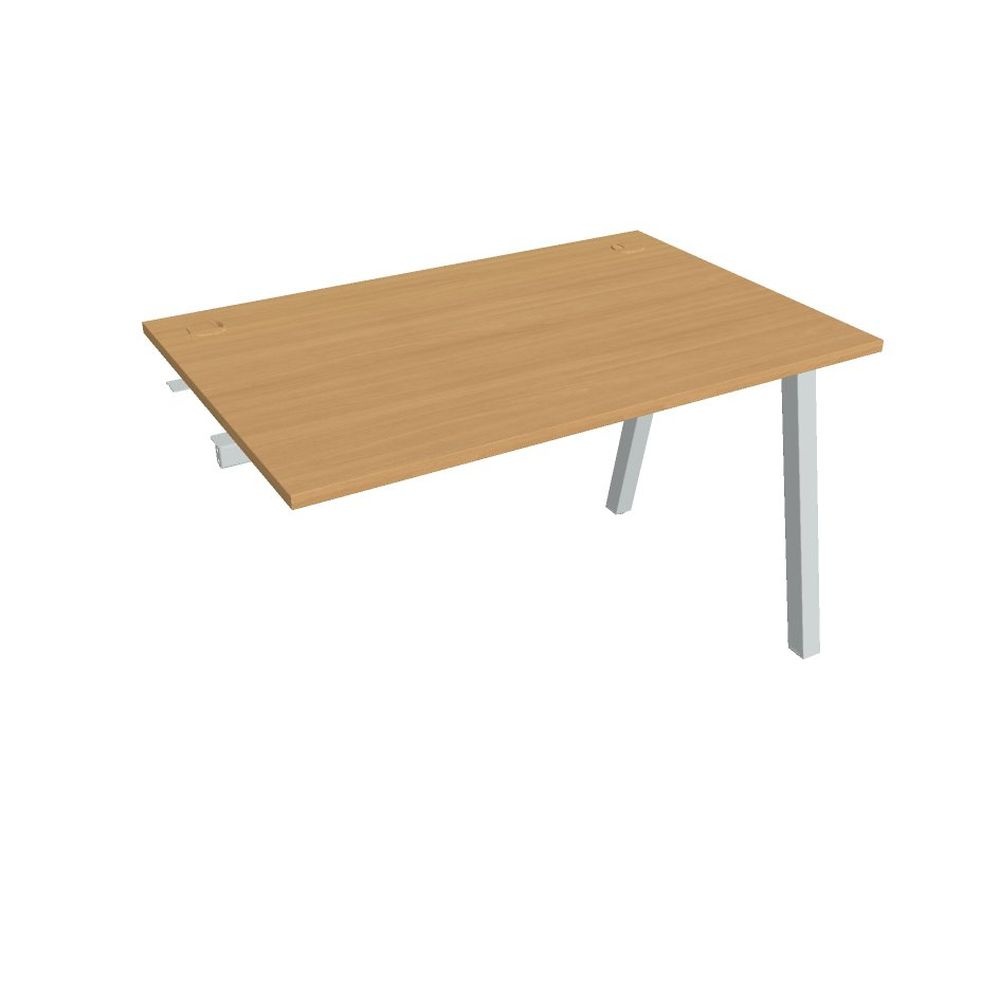 HOBIS prídavný kancelársky stôl rovný - US A 1200 R, buk