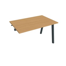 HOBIS prídavný kancelársky stôl rovný - US A 1200 R, buk - 1