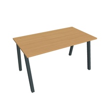 HOBIS kancelársky stôl rovný - US A 1400, buk - 1