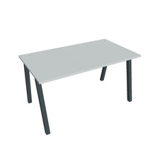 HOBIS kancelársky stôl rovný - US A 1400, šedá - 1
