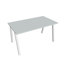 HOBIS kancelársky stôl rovný - US A 1400, šedá - 2