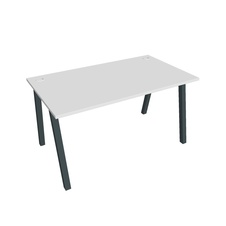 HOBIS kancelársky stôl rovný - US A 1400, biela - 1